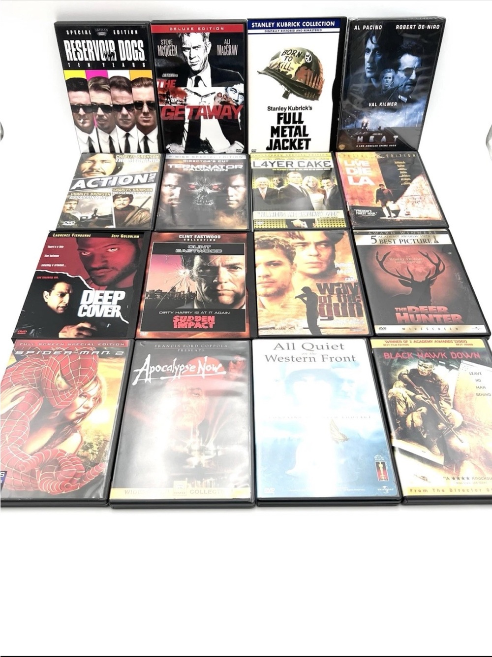 Action and Drama Movie DVD Lot - 20 Assorted Titles